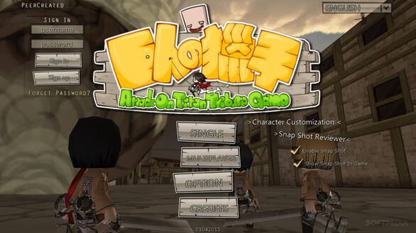 Attack on Titan Tribute Game (by Feng Lee)