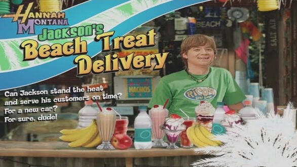 Hannah Montana: Jackson's Beach Treat Delivery