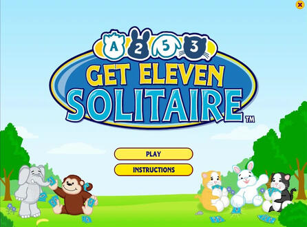 Webkinz: Get Eleven Solitaire