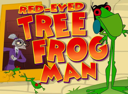 The Emperor's New School: Red Eyed Tree Frog Man
